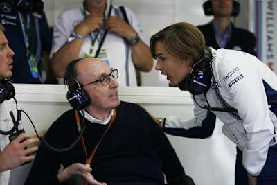 Frank Williams und seine Tochter Claire