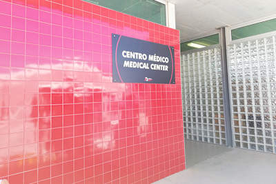 Sandro Cortese ist im Medical Center