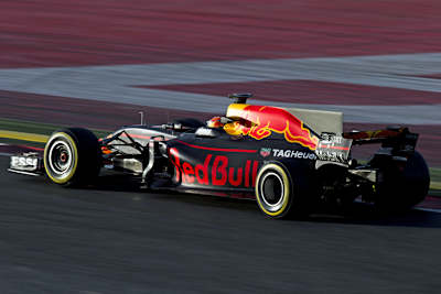 Mehr Platz für Sponsoren: Die Fläche auf der Haiflosse nutzt derzeit kaum ein Team für die Präsentation von Sponsoren