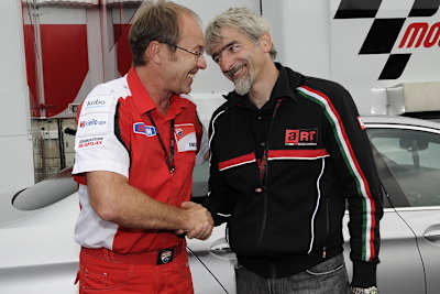 Bernhard Gobmeier in Brünn mit Gigi Dall’Igna