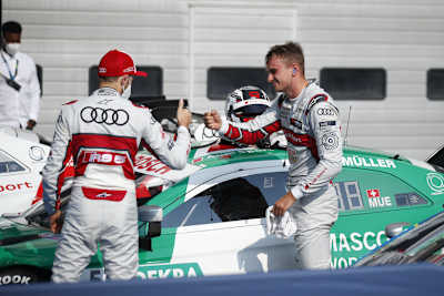 Rene Rast und Nico Müller