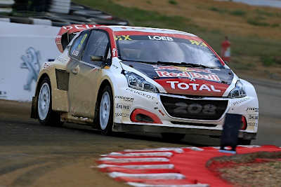 Sébastien Loeb im Peugeot 208 WRX