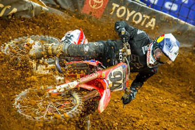 Die Strecke in Atlanta war weich und zerfurcht