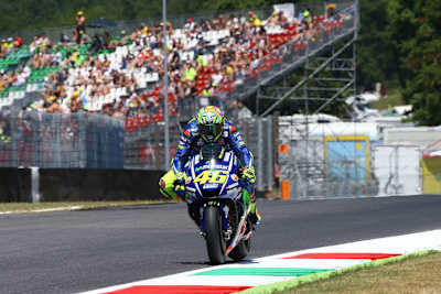 Keiner holte in Mugello so viele GP-Siege wie Lokalmatador Valentino Rossi