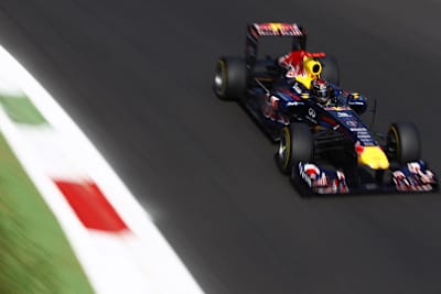 Sebastian Vettel gibt auch in Monza den Ton an