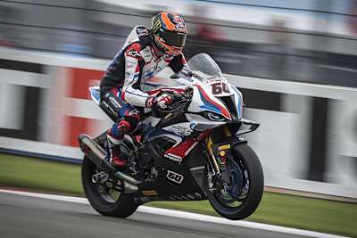 Michael van der Mark in Donington Park