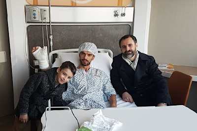 Kenan Sofuoglu hat schon Besuch am Krankenbett