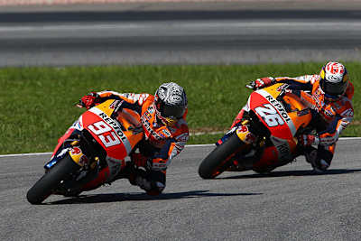 Marc Márquez und Dani Pedrosa haben mit der Einheits-ECU zu kämpfen