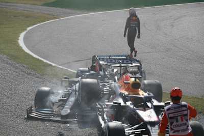 Max Verstappen machte sich in Monza schnell vom Acker – wofür er kritisiert wurde