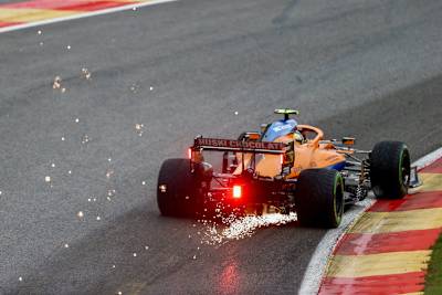 Lando Norris war vor seinem Abflug gut unterwegs