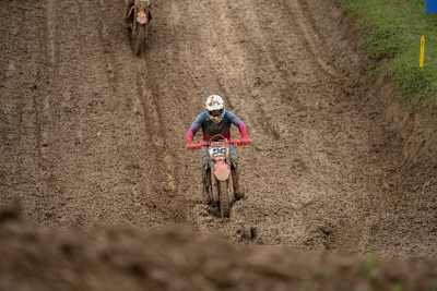 Henry Jacobi bewies im Schlamm sein Können