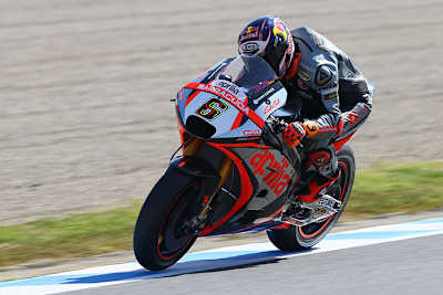 Stefan Bradl auf der diesjährigen Aprilia RS-GP