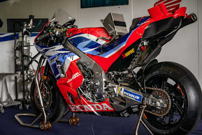 Das Kalex-Chassis in der HRC-Box