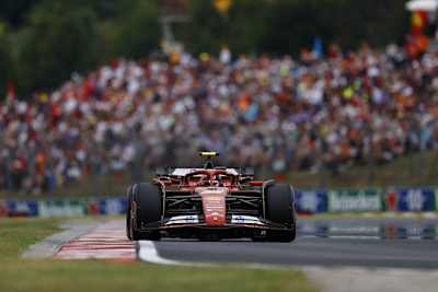 Carlos Sainz war im Qualifying von Ungarn der Viertschnellste