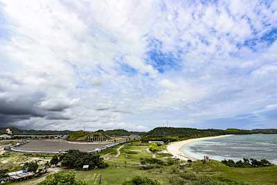 Der Mandalika Circuit liegt direkt am Strand
