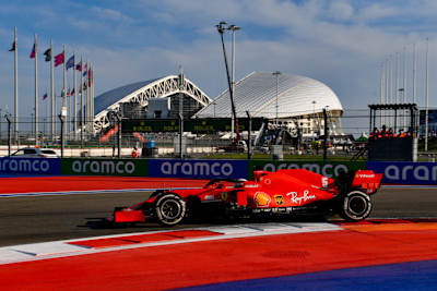 Sebastian Vettel in Sotschi