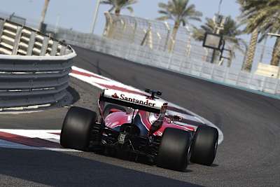 Ferrari war einer von drei Rennställen, die mit den 2017er Reifen getestet haben