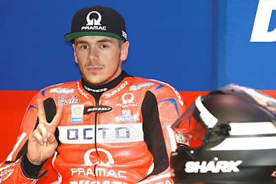 Scott Redding in der Pramac-Box