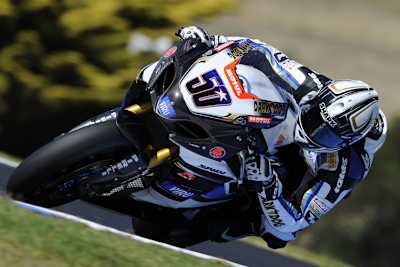 In Australien fuhr Sylvain Guintoli auf Rang 4