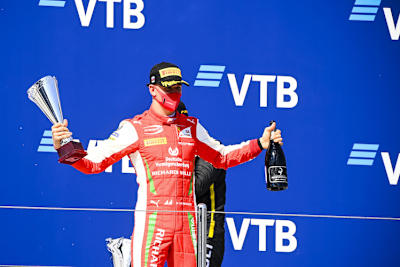 Mick Schumacher in Sotschi