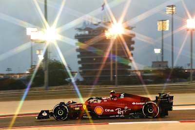 Carlos Sainz im Ferrari