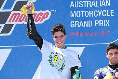 Joan Mir nach seinem Sieg auf Phillip Island
