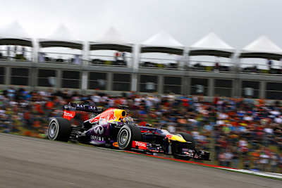 Sebastian Vettel startet von der Pole-Position ins zweitletzte Saisonrennen in Austin