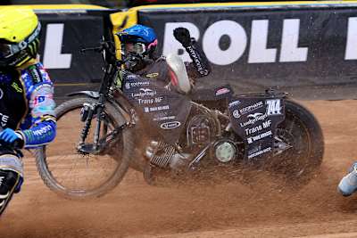 Kai Huckenbeck krachte hart auf die Bahn