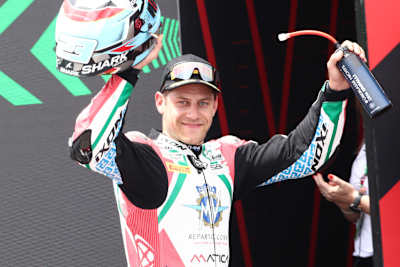 Marcel Schrötter stand dieses Jahr bereits sechsmal auf dem Podium