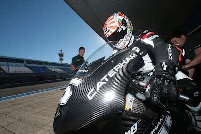 Johann Zarco: Erster Test im Caterham-Team in Jerez