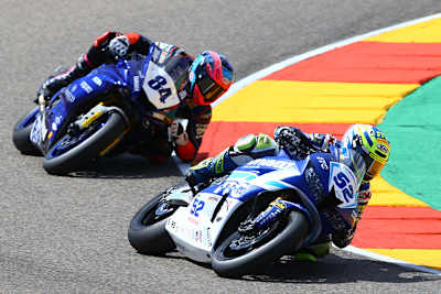 Patrick Hobelsberger (vorne) erhöhte sein Punktekonto auf 6