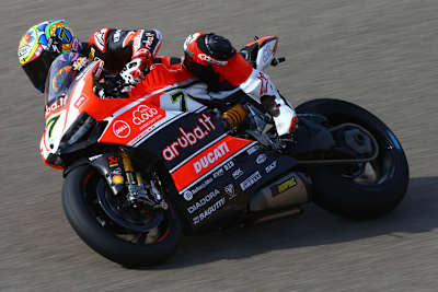 Ducati-Werksfahrer Chaz Davies