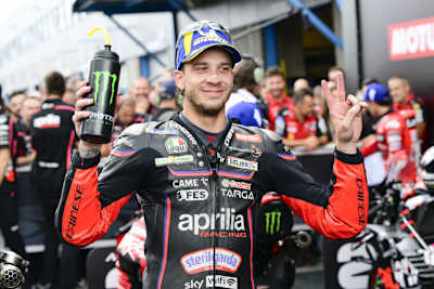 Marco Bezzecchi schaffte es in Assen in beiden Rennen aufs Podium