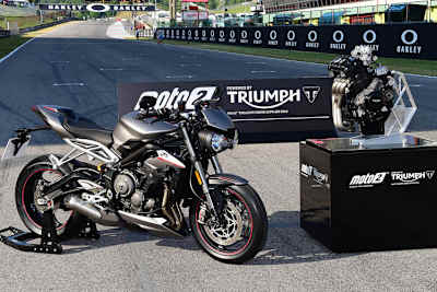 Triumph Street Triple und Moto2-Motor