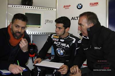 Althea-Boss Genesio Bevilacqua (re.) mit Jordi Torres