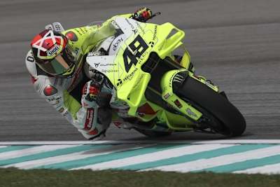 Fabio Di Giannantonio hatte keine Angst vor dem bisschen Regen