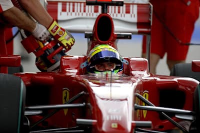 Felipe Massa wurde zu spät auf die Strecke geschickt