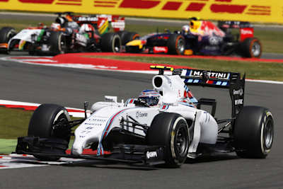 Valtteri Bottas in Silverstone