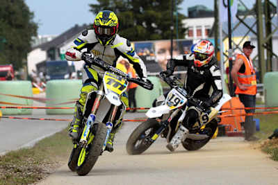 Markus Class (111) ist der neue Supermoto-DM-Champion