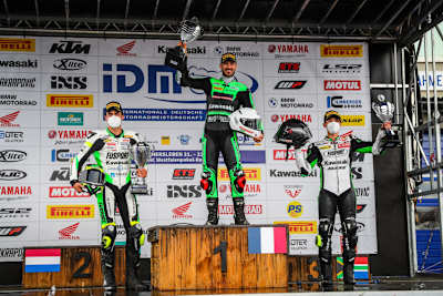 Valentin Debise siegt vor Rob Hartog und Dino Iozzi