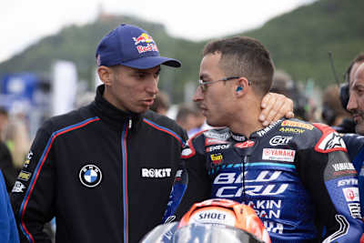 Toprak Razgatlioglu (li.) mit Can Öncü