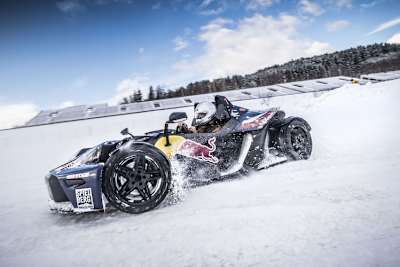 Auch ohne Zuschauer cool: Driften auf dem Red Bull Ring