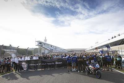 Das SBK-Paddock nahm Abschied