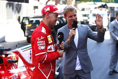 Sebastian Vettel und Nico Rosberg