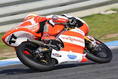 Stefan Bradl auf der Viessmann-Aprilia