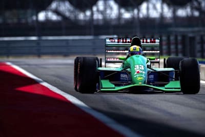 Mick Schumacher im Jordan 191