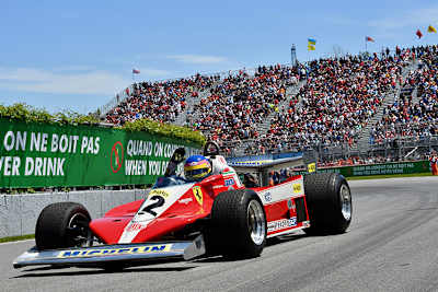Jacques Villeneuve im Auto seines Vaters