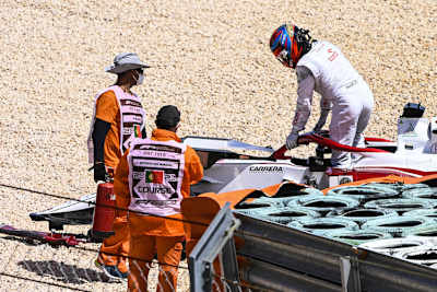 Kimi Räikkönen: Frühes Aus in Portugal