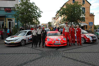 Bei der Eifel-Rallye trafen sich die Veranstalter.