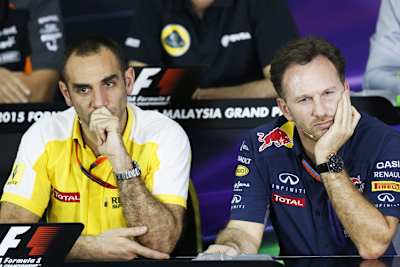 Cyril Abiteboul und Christian Horner: Katzenjammer in Malaysia